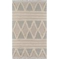 Momeni 7 ft. 6 in. x 9 ft. 6 in. Harpe-2 Hand Woven Rectangle Area Rug Beige HARPEHAR-2BGE7696